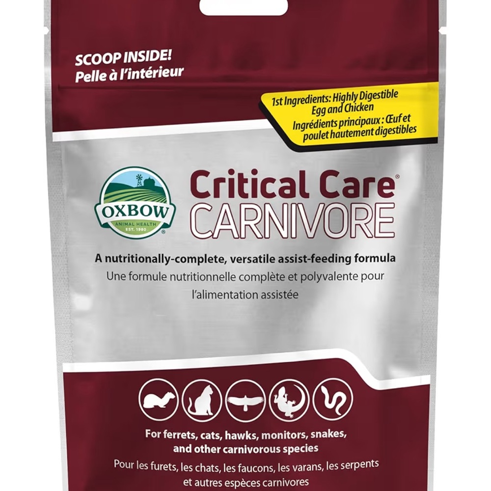 Oxbow Critical Care Carnivore Pet Food